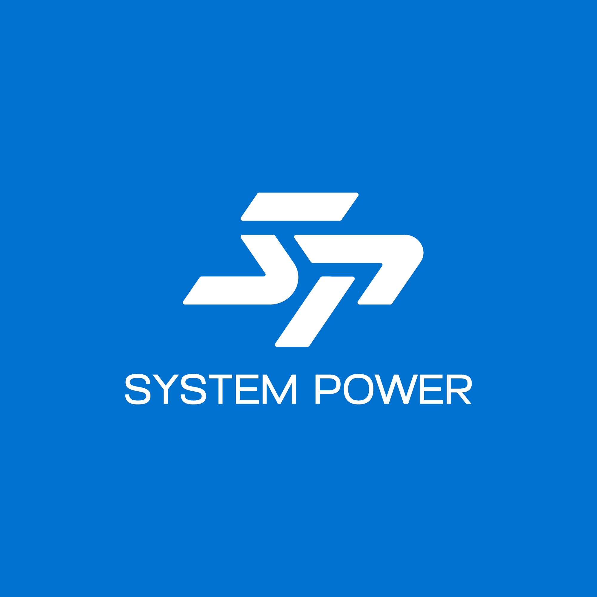System Power - Белый вертикальный