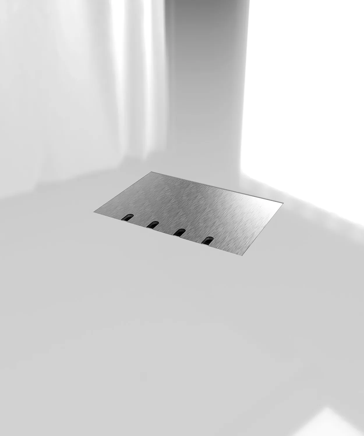 Лючок в пол на 12 модулей (6 розеток 45x45) IP54 SP01-031200 System Power